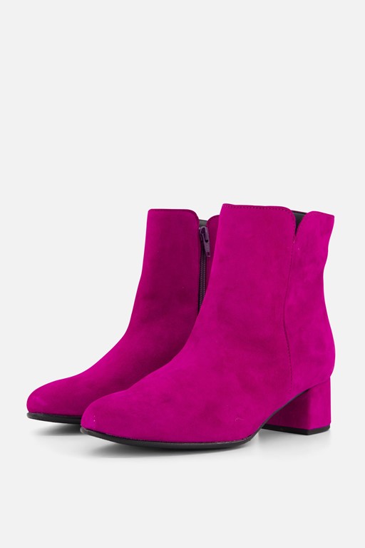 Gabor Enkellaarsjes paars Suede