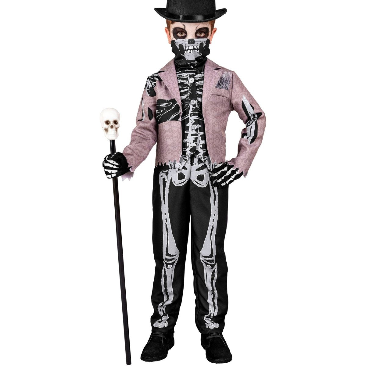 Halloween Kostuum Kind Skelet Bruidegom