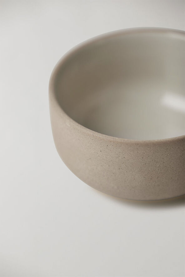 Studio About BOWL, MEDIUM, 2 PCS, GLAY SAND, GLAZE LIGHT GREY, 12565SG 131