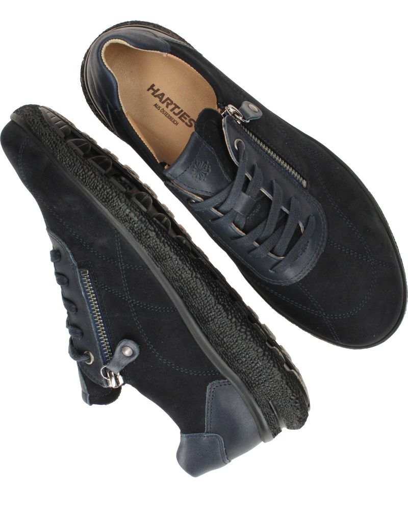 Hartjes Rap Sneakers Blauw Dames