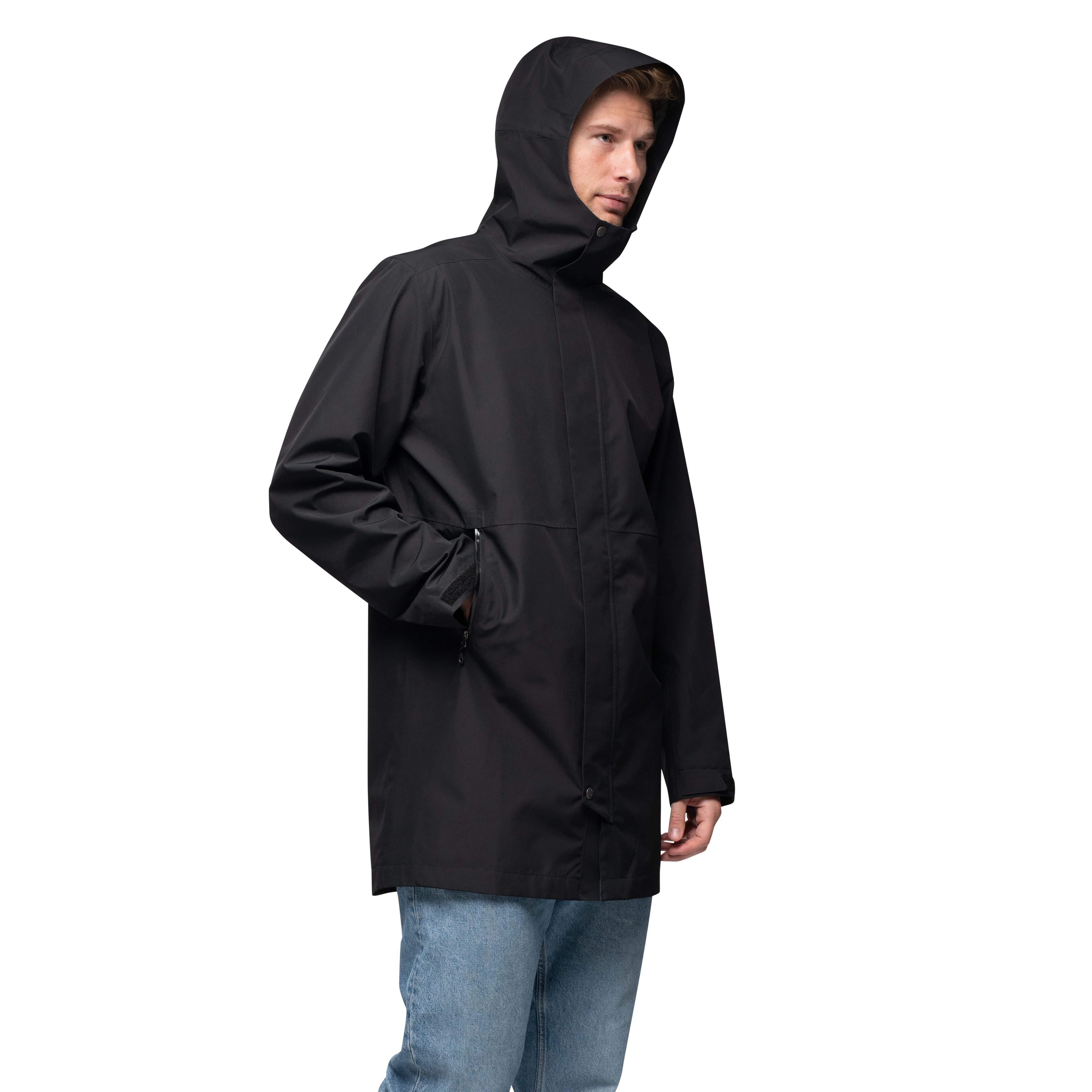 Urban 2L Shell Coat Men Black
