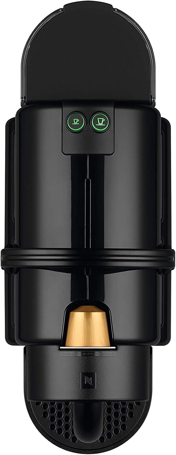De’Longhi 203549 Inissia Cafetière à Capsules Nespresso, Plastique, Noir