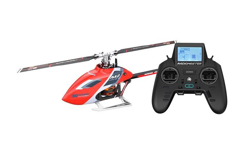 Helikopter M2 MK2 RTF Rot<br>Programmierbarer 3D-Heli mit Bluetooth-App