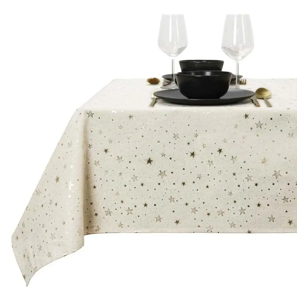 Unique Living - Tafelkleed Quin - 140x250cm - Wit