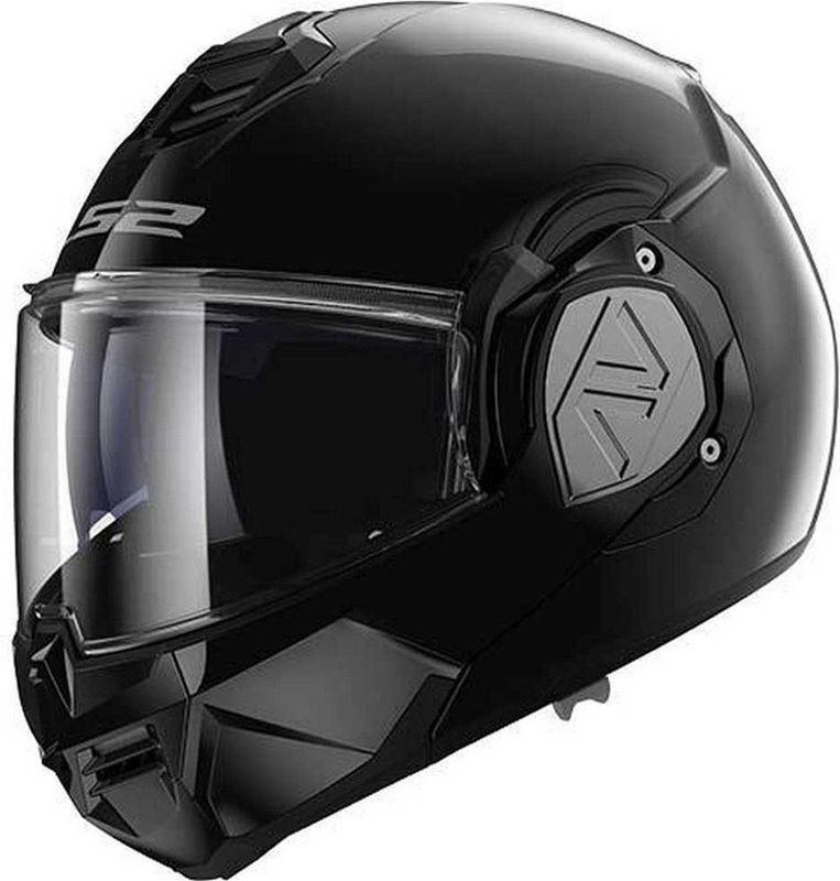 LS2 - FF906 Advant - Systeemhelm - Zwart - Gloss