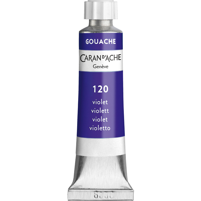 Caran d'Ache Gouache Studio, 10 ml, violett, 1 Stück