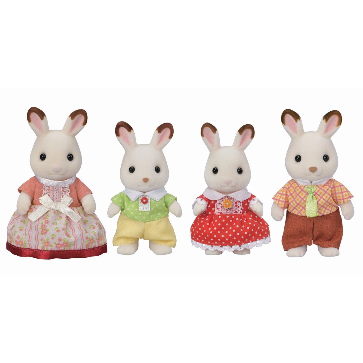 La famille Lapin Chocolat - Sylvanian Families 5655