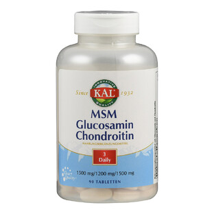Kal MSM Glucosamine Chondroïtine Tabletten 90ST