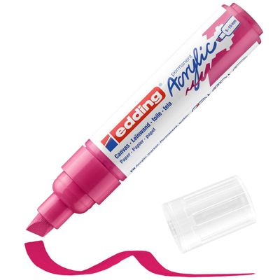 Edding 5000 - Marqueur acrylique - magenta