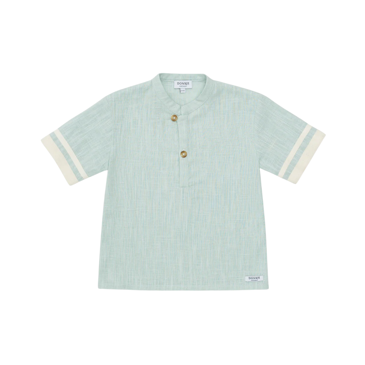 Fucas Linen Shirt | Frosted Green
