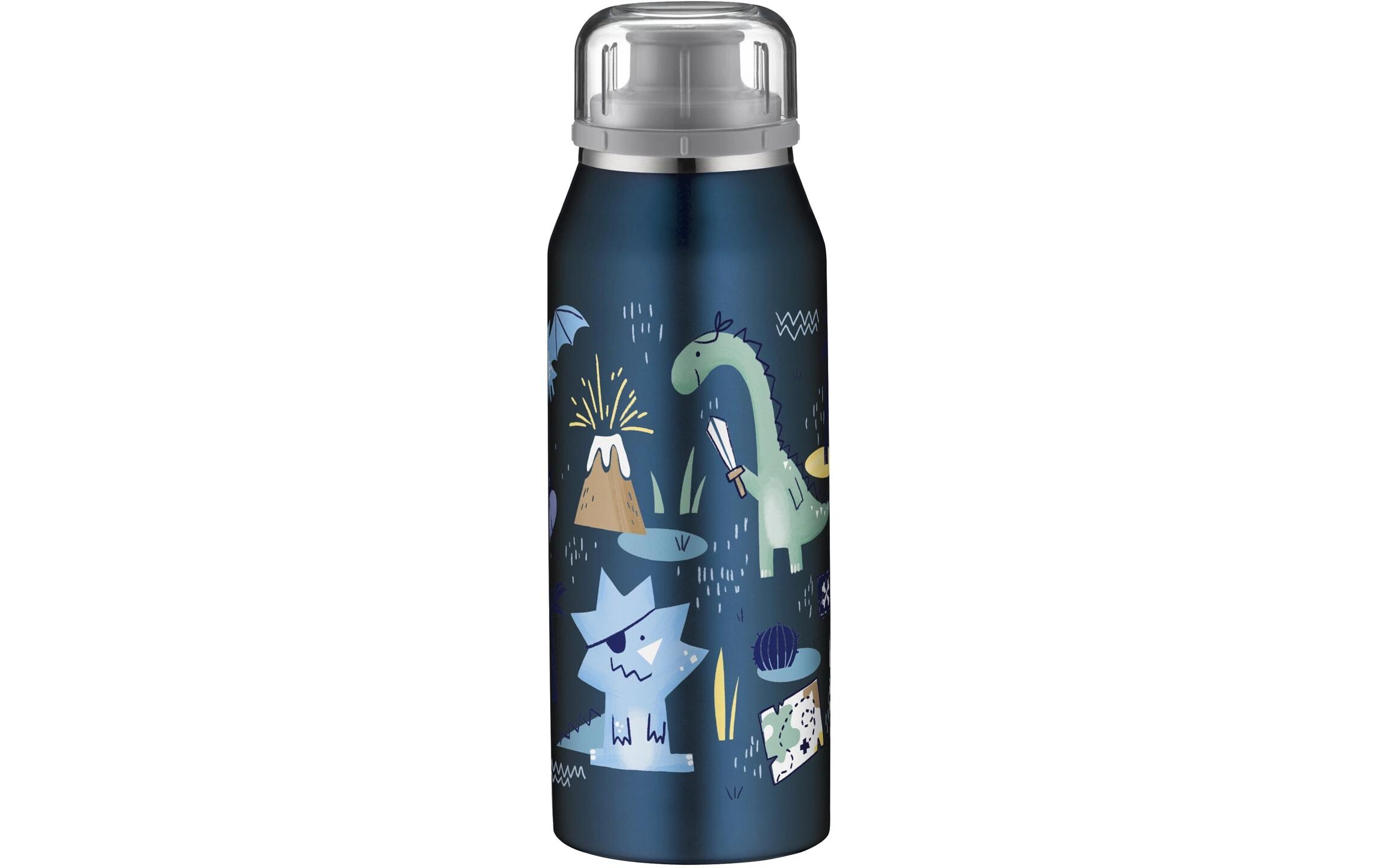 Thermosflasche Kids Dino Pirates 350 ml, BlauIsolierflasche