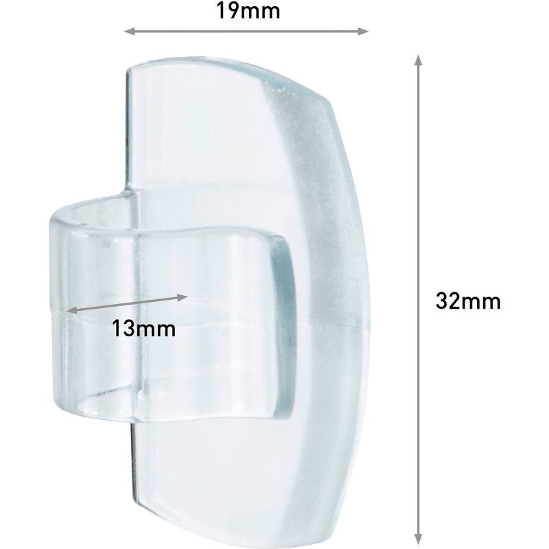 Clip transparent range-câble Command 3M