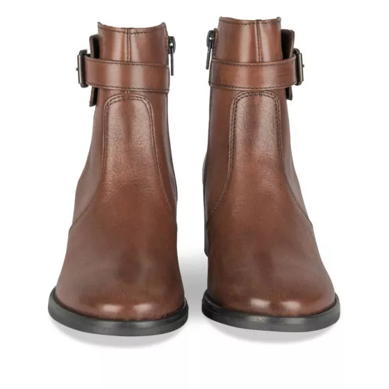 Bottines MARRON MEGIS ELEGANT