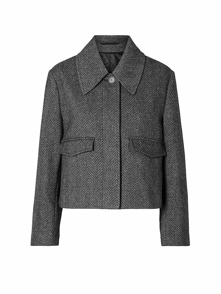 SELECTED FEMME Wolljacke SLFHENNY grau