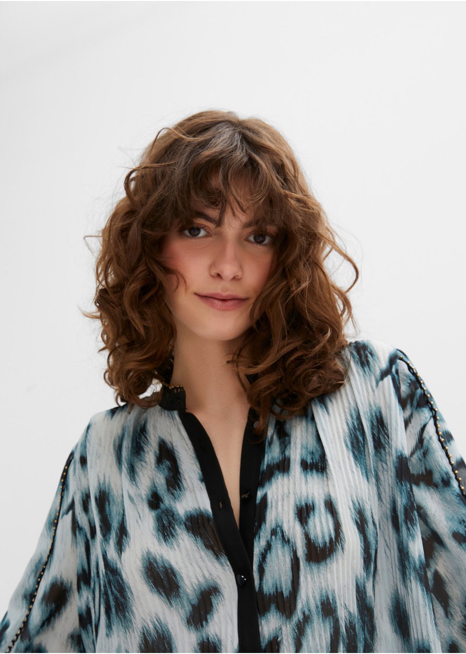 Blouse en georgette