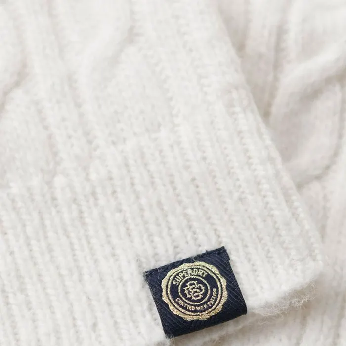 Superdry Cable Roll Neck Trui Dames