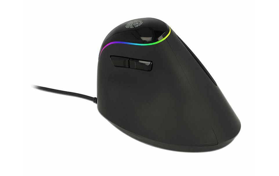 Ergonomische Maus 12597 USB RGBErgonomische Maus mit aufrechter Handpositionierung