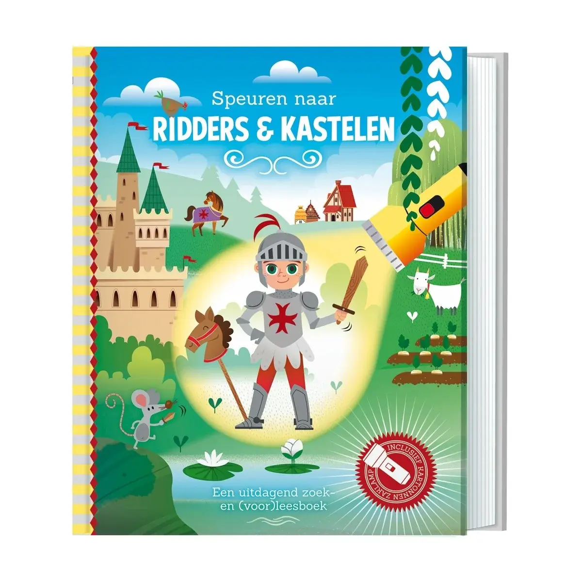 Zaklampboek - Speuren naar ridders en kastelen