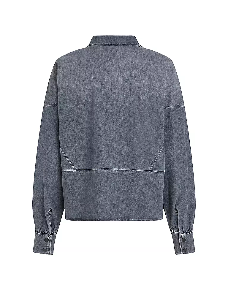 PENN&INK Jeansjacke grau