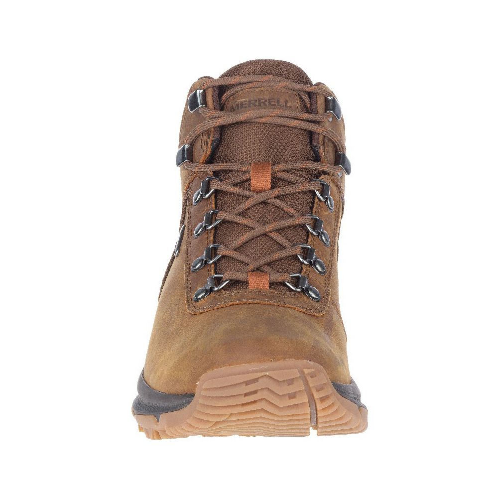 Merrell ERIE MID LTR WP - Chaussures randonné Homme toffee