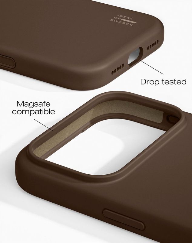 iDeal of Sweden - Silicone Case - Mocha Mousse - voor Apple iPhone 17 Pro Max
