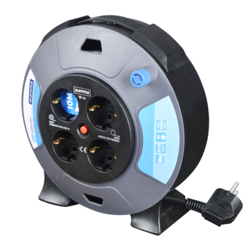 GAMMA Kabelbox 4-voudig RA 10 Meter