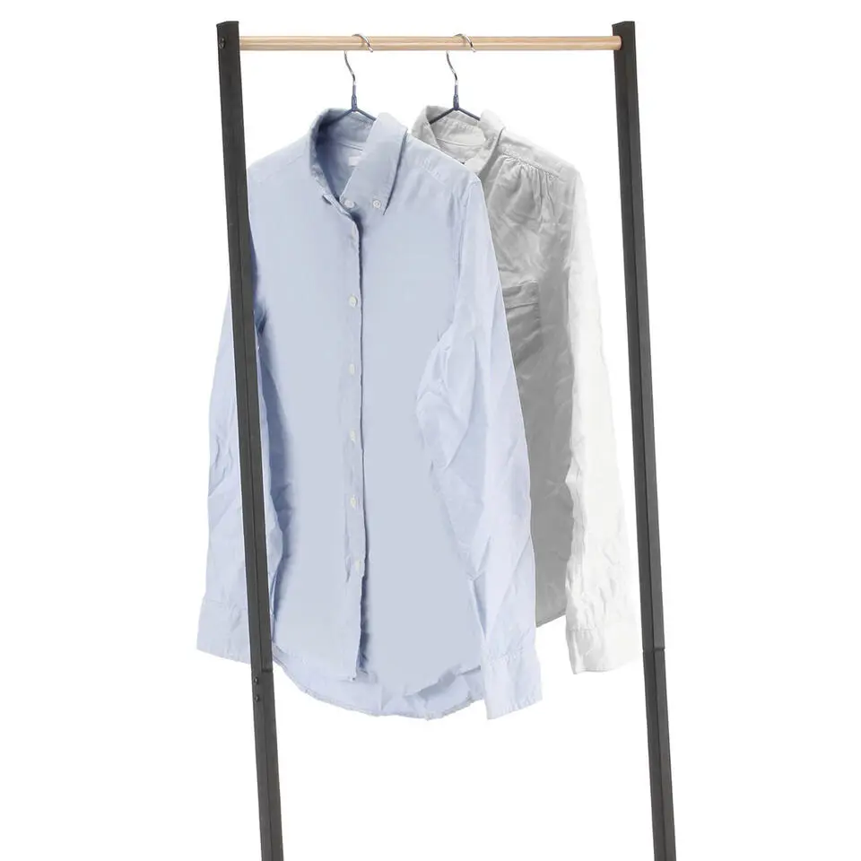 Modern Spirit Kledingrek enkele stang - metaal- zwart - 80x145cm