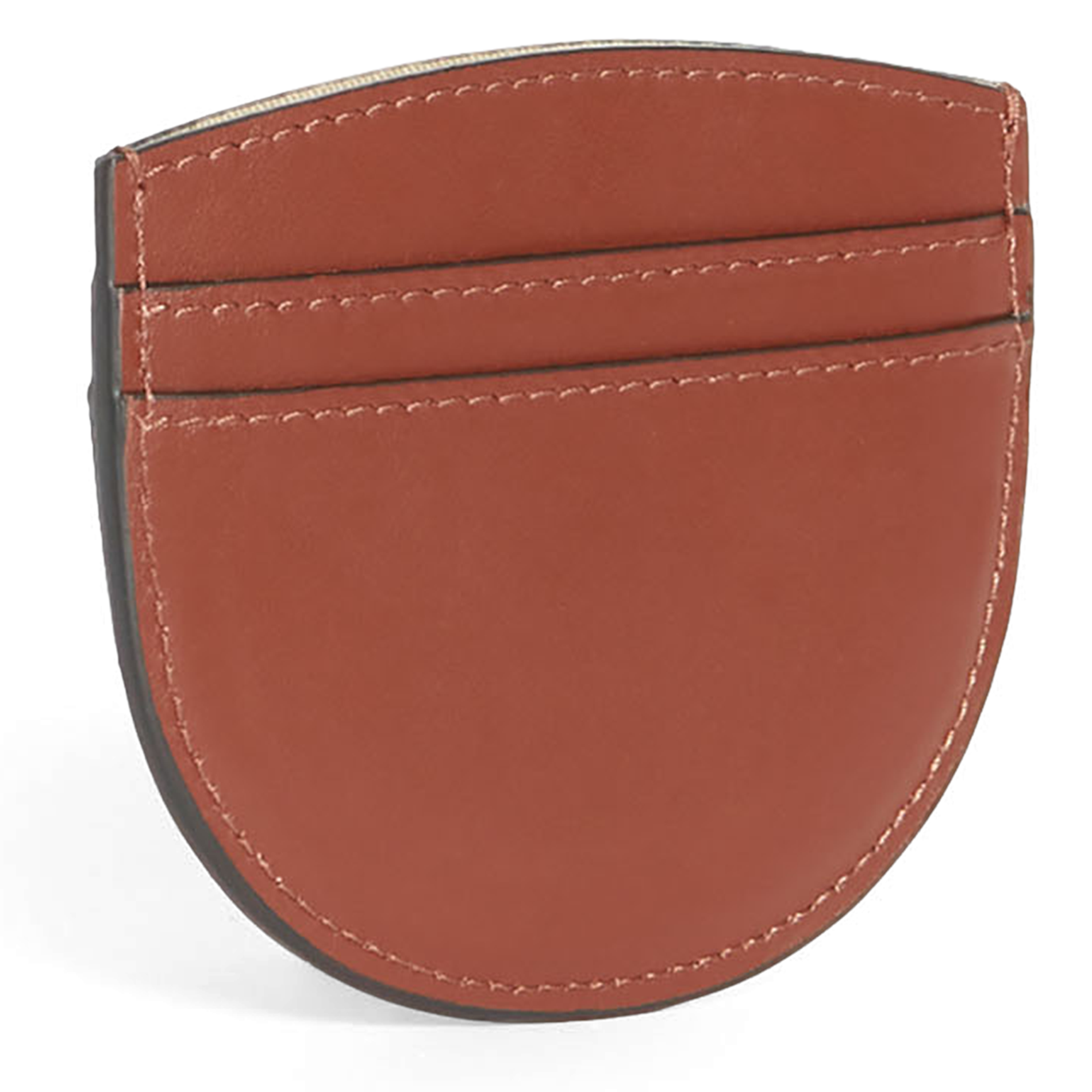 Porte-carte en cuir| Marron