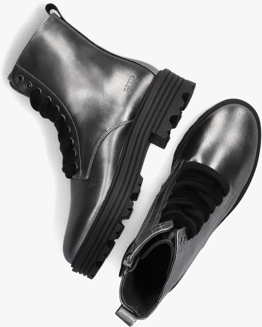 HIP zilveren hip veterboots h1630