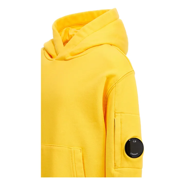 C.P. Company Sweat Capuche Logo | Jaune