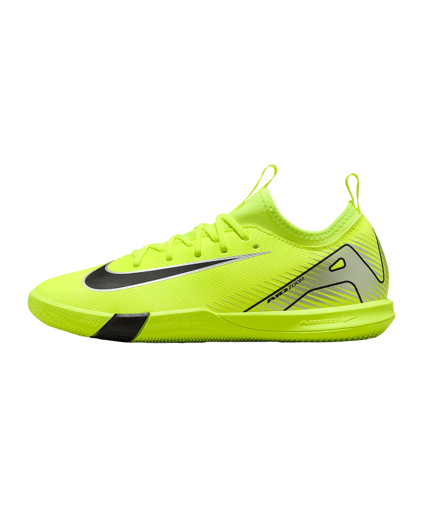 Nike Jr Air Zoom Mercurial Vapor XVI Academy IN Mad Voltage Kids Gelb Schwarz F700