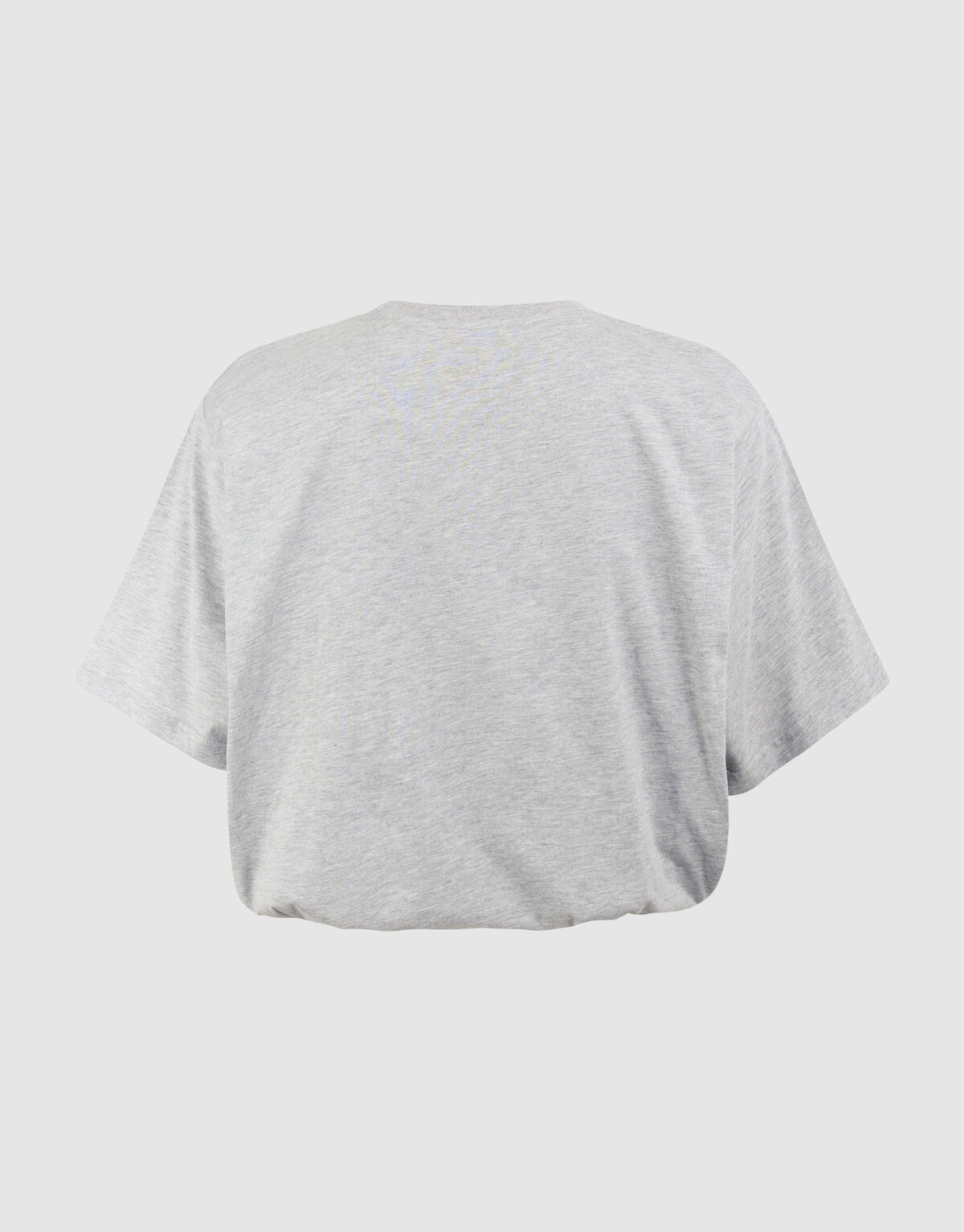 Oversized Balloon T-shirt Lichtgrijs