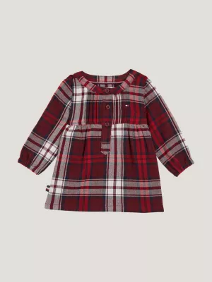 Vestido Tommy Tartan de Manga Comprida
