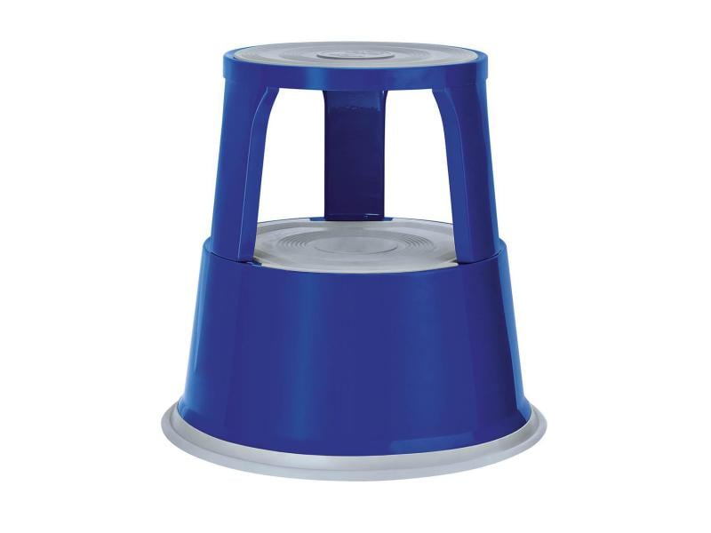 WEDO Hocker Step Metall, Blau Rollhocker aus Metall