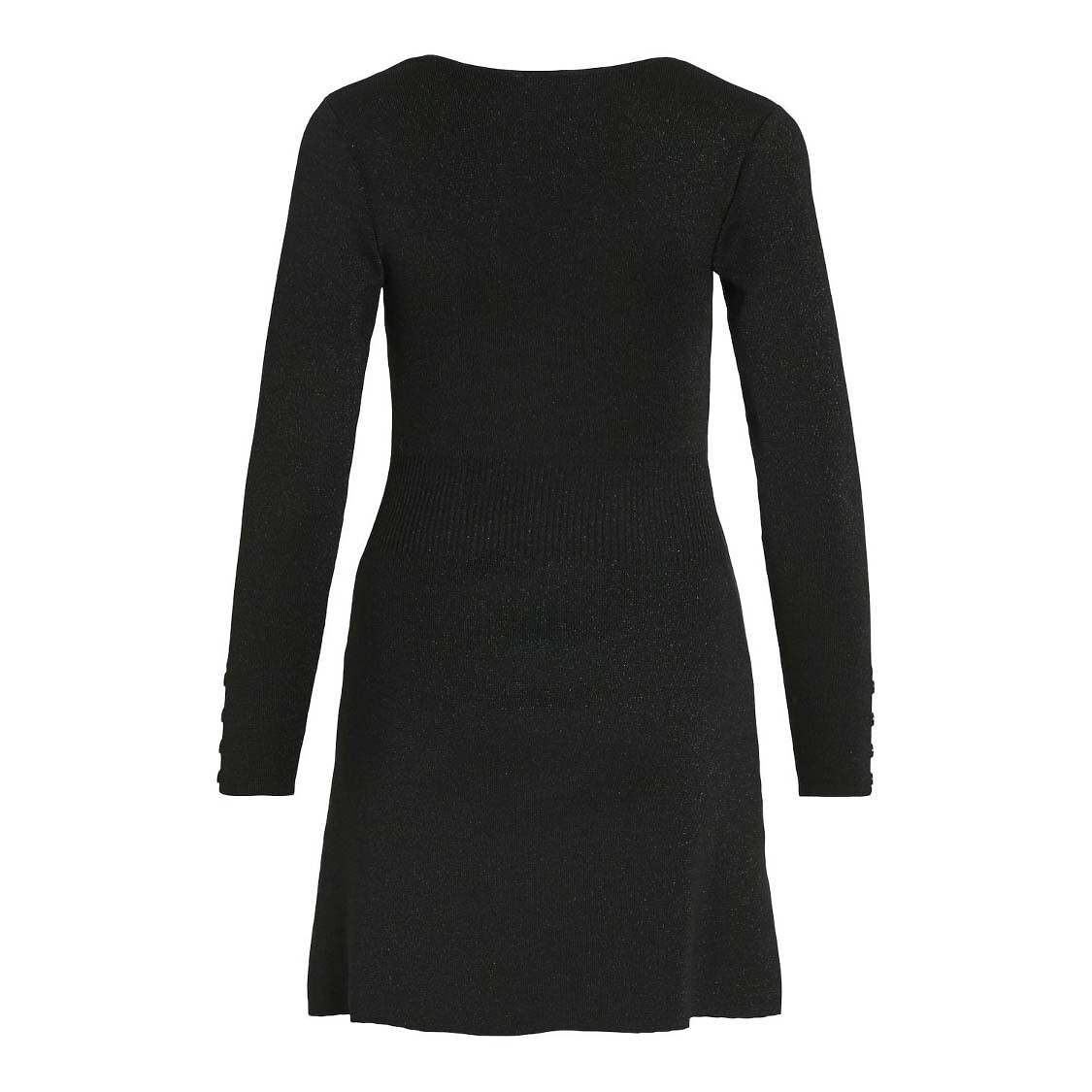 VILA<br>Vestido em jérsei brilhante, decote em V