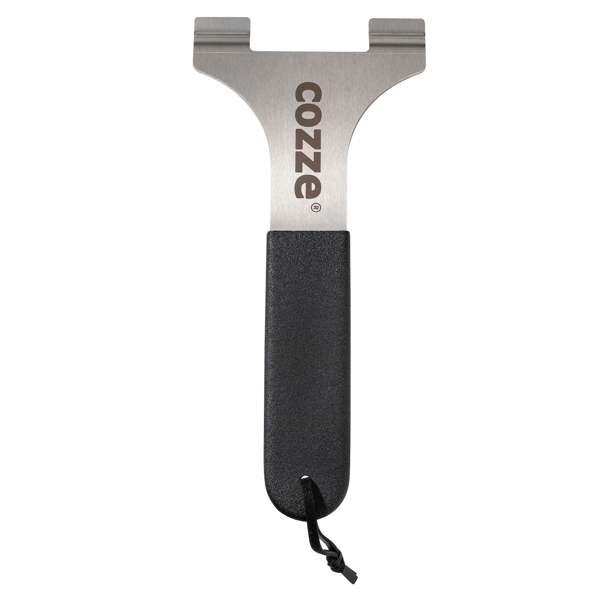Cozze® vendbar støpejernspanne med bordskåner 330 x 330 mm.