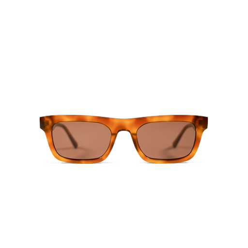 MessyWeekend New Dylan Solbriller, Brown/Havana