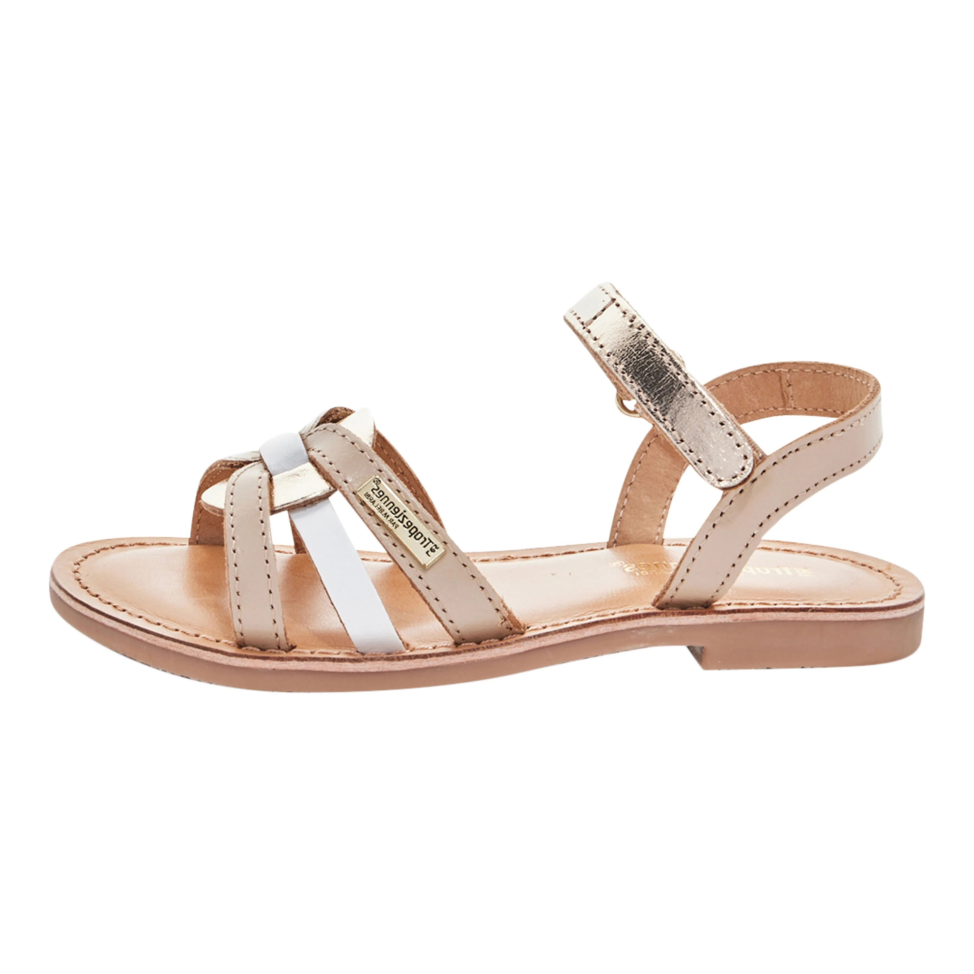 Sandales cuir enfantpar m. Belarbi badalia | Beige