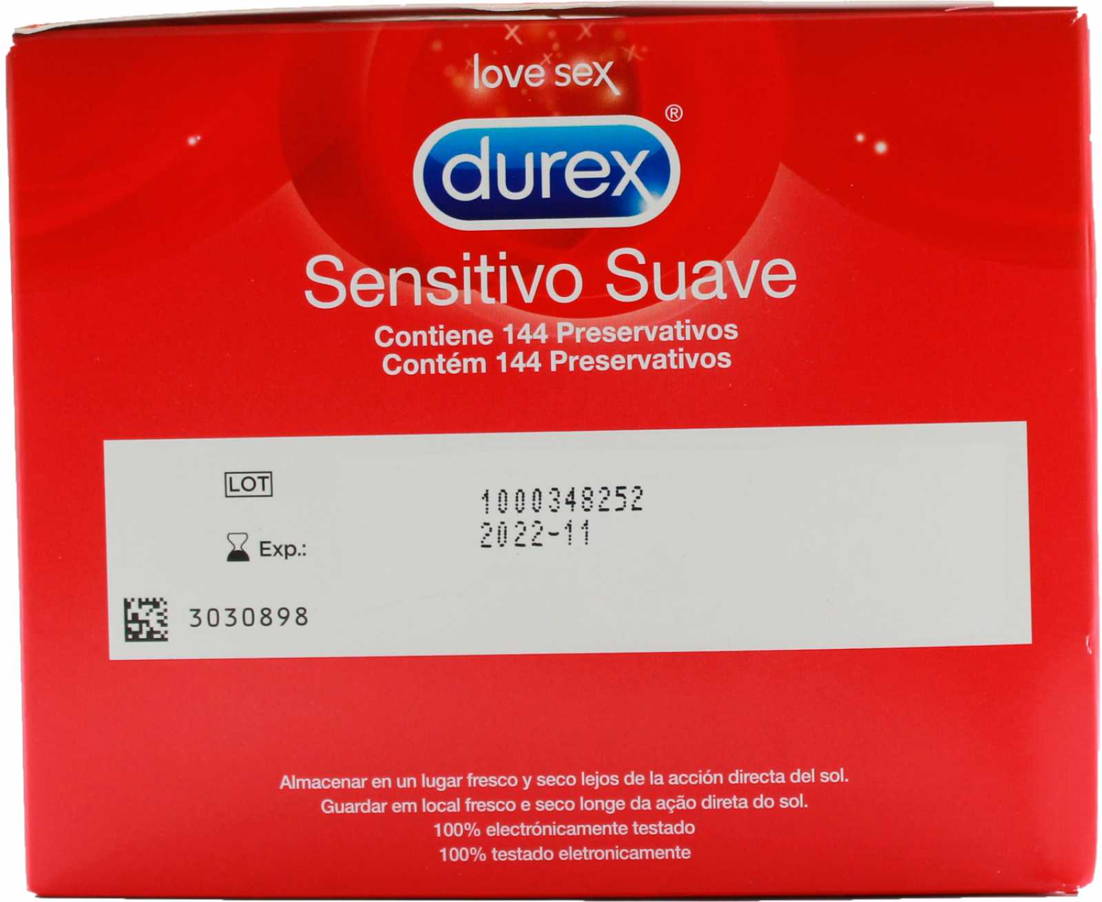 Durex Sensitive Soft 144 unidades