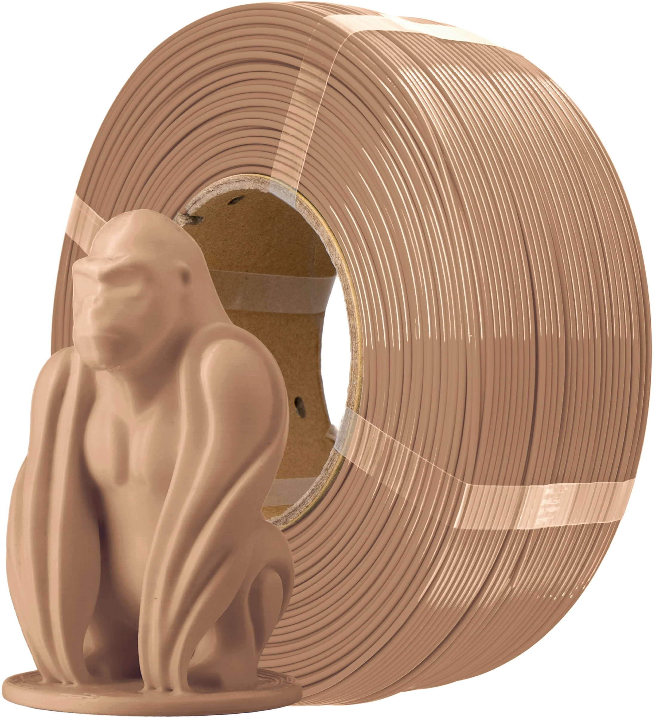 AzureFilm  PETG Hyper Speed Refill Skin Latte, 1,75 mm / 1000 g    Universal PETG Filament ohne Spule