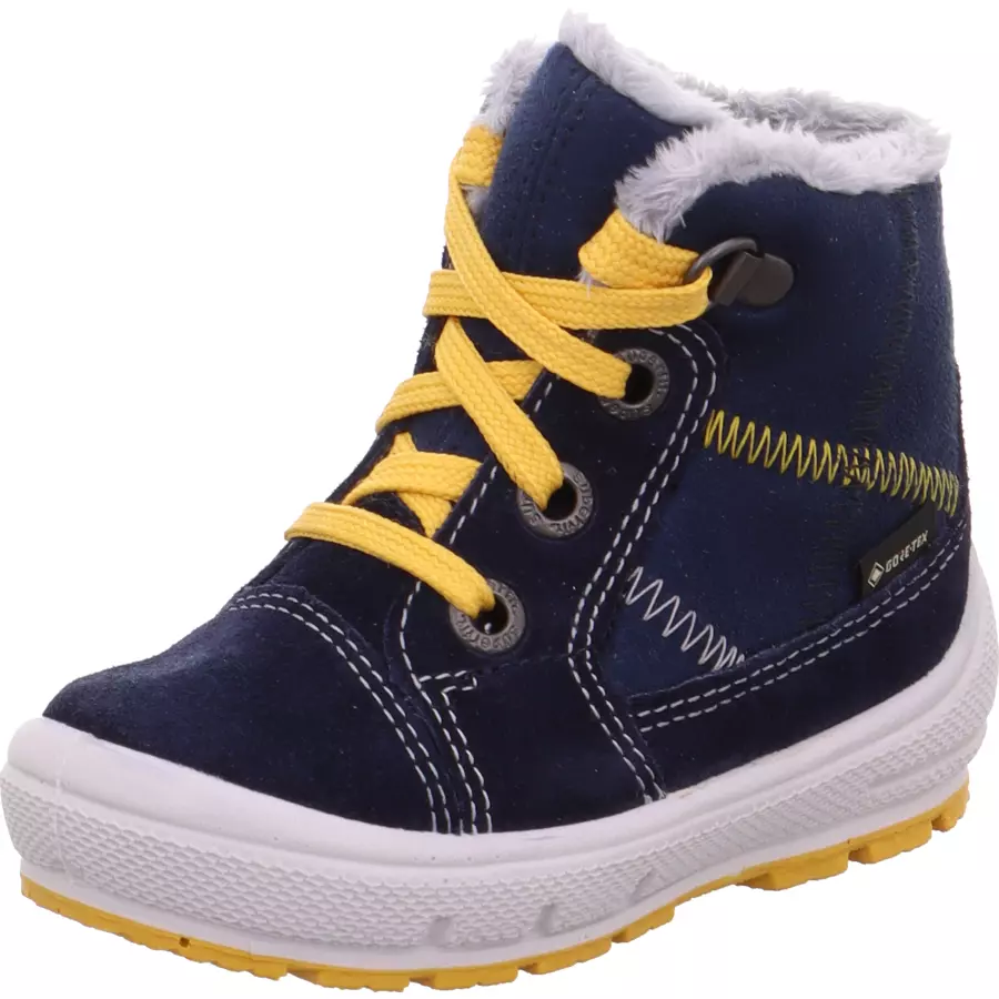 superfit Stiefel Groovy blaugelb (mittel)