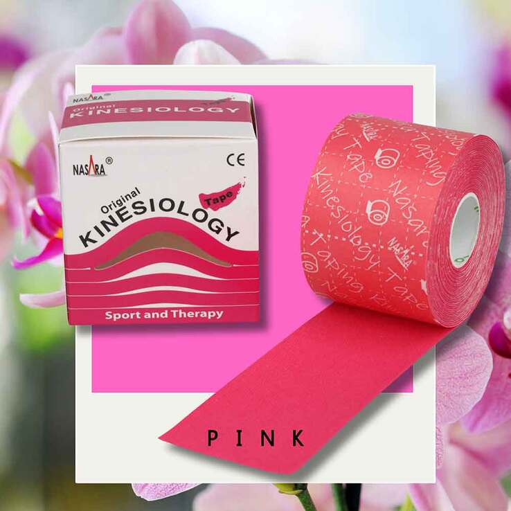 Kinesiologie Tape 5 cm x 5 m pink, 1 St