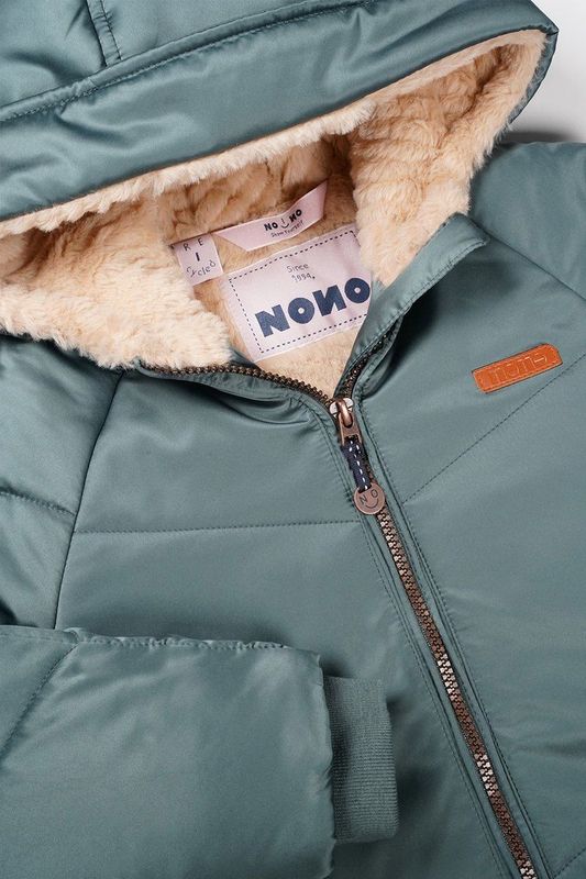 NoNo - Winterjas - Grijs - Voor Meisjes