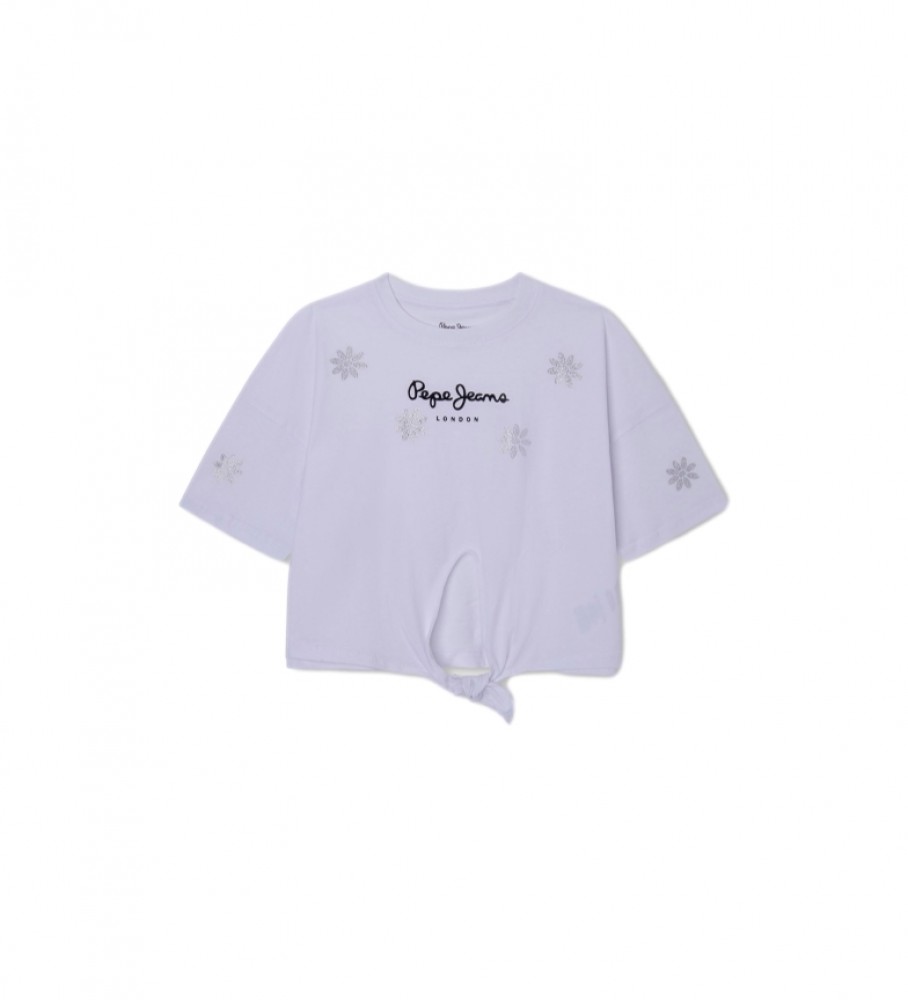 Camiseta Pepe Jeans Garland, branca
