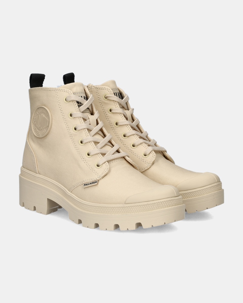 Palladium Pallabase Twill Veterboots  - beige