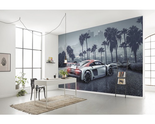 Fotobehangpapier 8-742 Audi R8 LA 8-delige set 368 x 254 cm