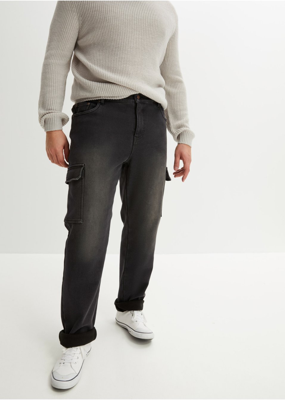 Jean extensible thermo Regular Fit, Straight