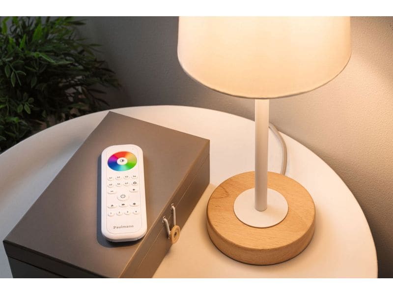 Paulmann Fernbedienung Gent 2 Zigbee 3.0 Fernbedienung zur direkten Steuerung von Zigbee 3.0 Lichtprodukten