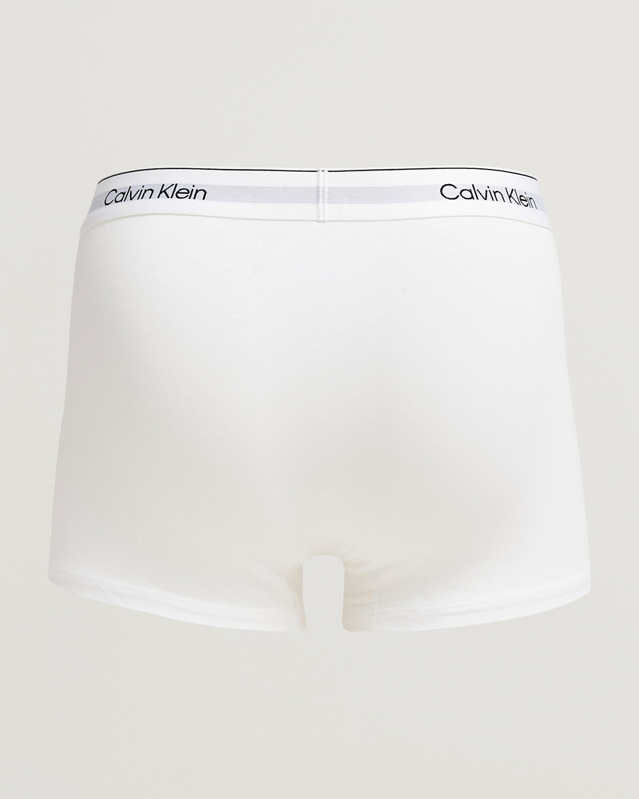 Calvin Klein 3-Pack Icon Cotton Stretch Trunk White