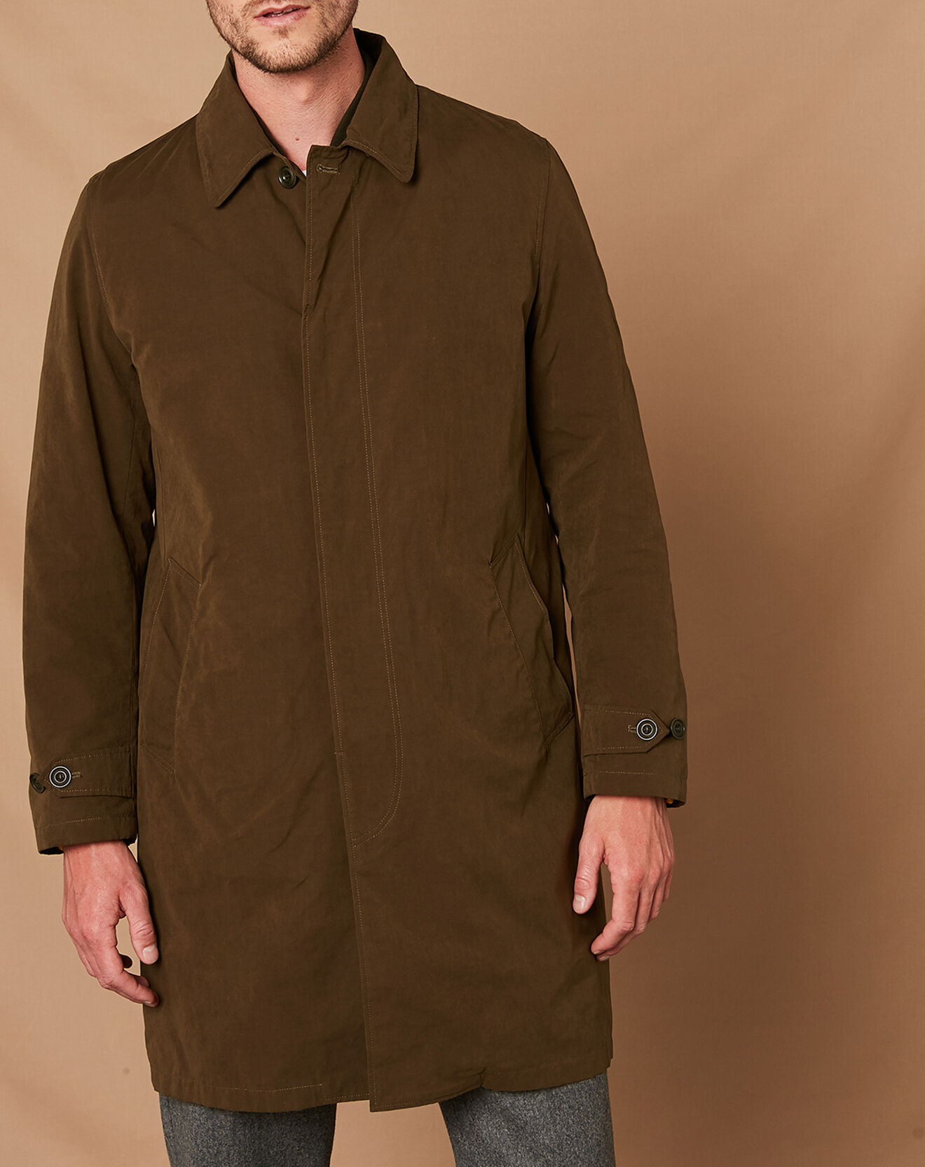 Hartford Manteau Cardiff kaki